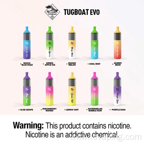 Disposable Vape Pen TUGBOAT EVO Factory